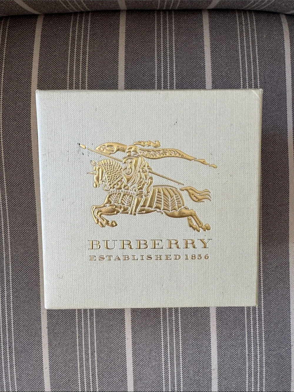 Burberry chronograph silver